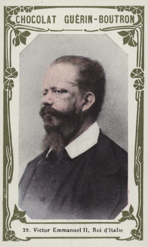 Víctor Manuel II, Rey de Italia de French School