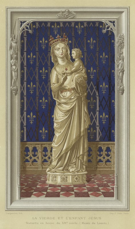 Virgen y Niño de French School