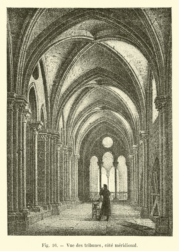Vista de las tribunas, lado meridional de French School