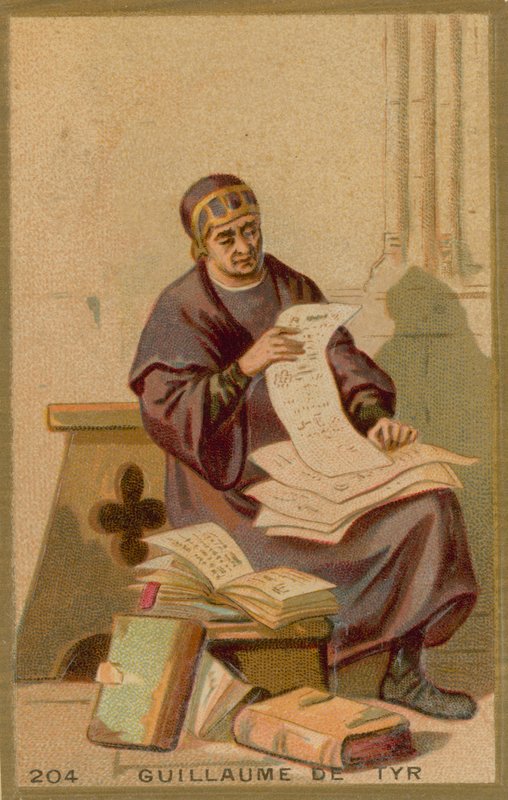Guillermo de Tiro, prelado y cronista medieval de French School