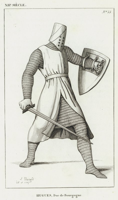 Siglo XII, Hugues, Duque de Borgoña de French School