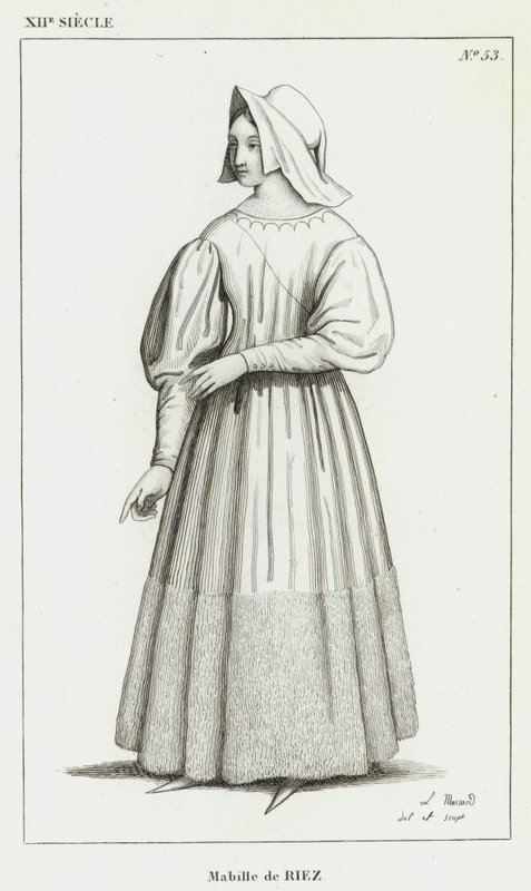 Siglo XII, Mabille de Riez de French School