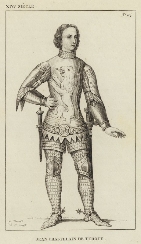 Siglo XIV, Jean Chastelain de Terote de French School