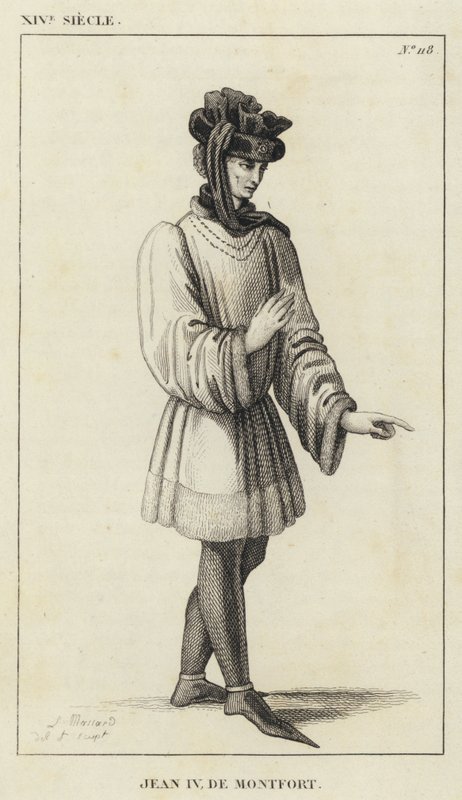 XIV Siglo, Juan IV de Montfort de French School