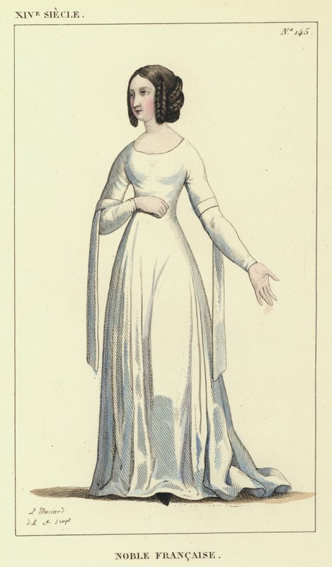 Siglo XIV, Noble Francesa de French School