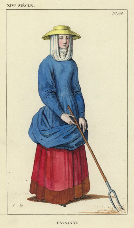 XIV Siglo, Campesina de French School