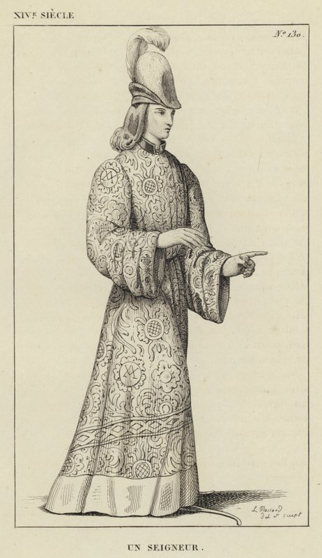 XIV Siglo, Un Señor de French School