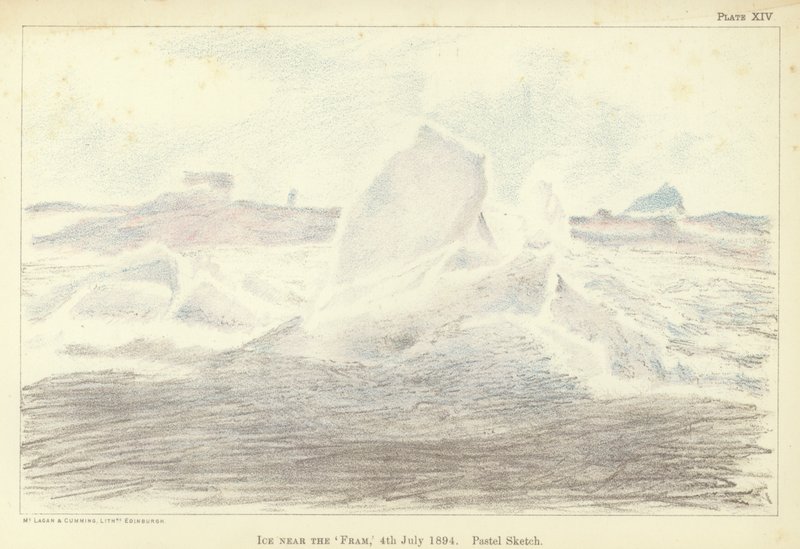 Hielo cerca del 
