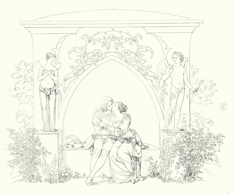 Ilustración para Lied von der Glocke de Schiller, o La canción de la campana (grabado) de Friedrich August Moritz Retzsch