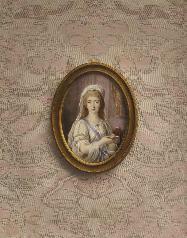 Retrato de una Virgen Vestal de Friedrich Heinrich Fuger