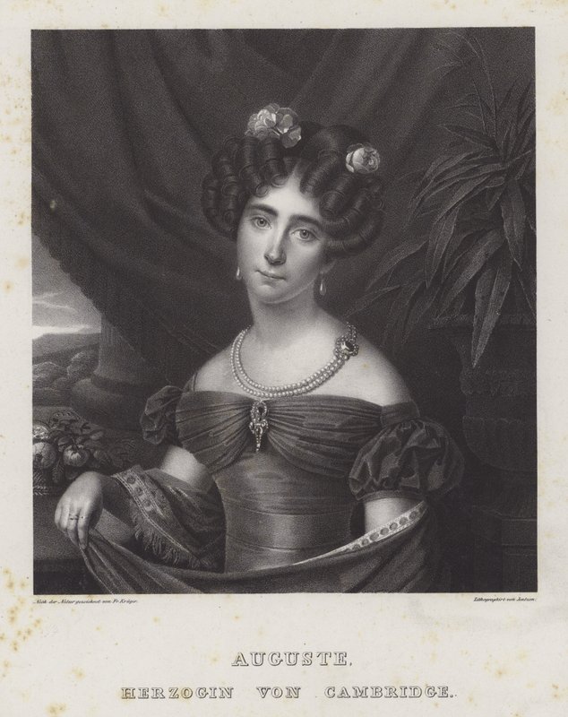 Augusta, duquesa de Cambridge de Friedrich Jentzen
