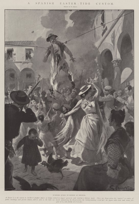 Una costumbre de Semana Santa en España de G.S. Amato