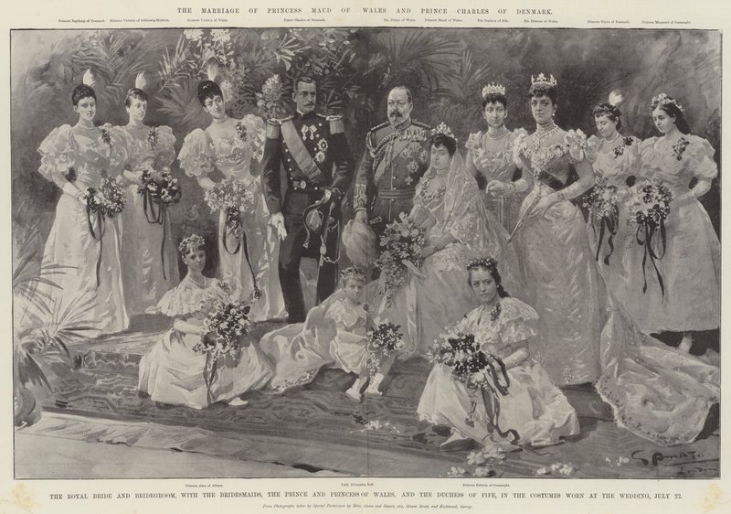 El matrimonio de la princesa Maud de Gales y el príncipe Carlos de Dinamarca de G.S. Amato
