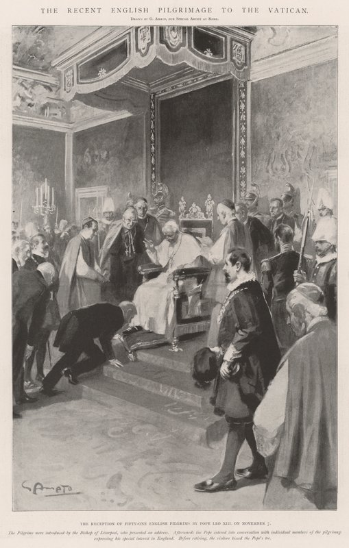 La Reciente Peregrinación Inglesa al Vaticano de G.S. Amato