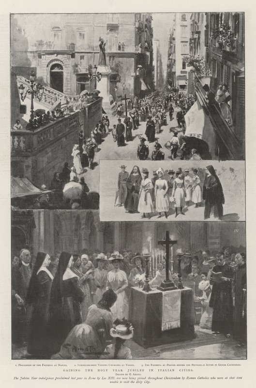 Ganando el Jubileo del Año Santo en Ciudades Italianas de G.S. Amato