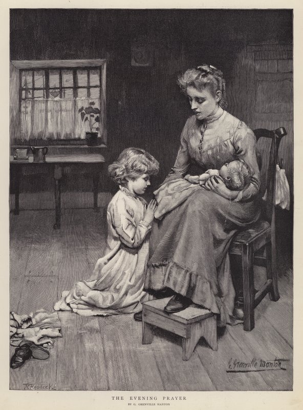 La Oración de la Tarde de G. Grenville Manton