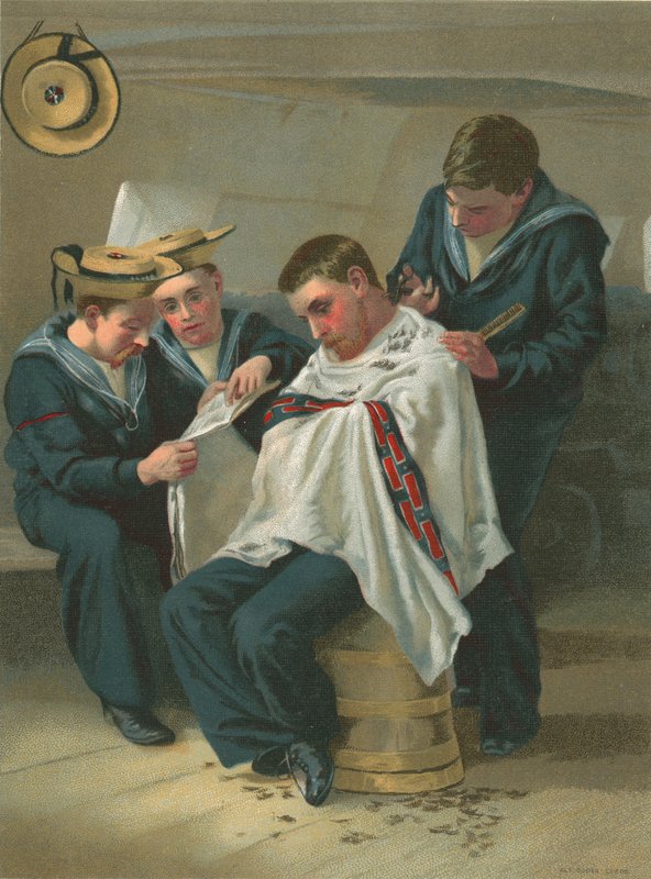 El barbero de la reina de G. Morton