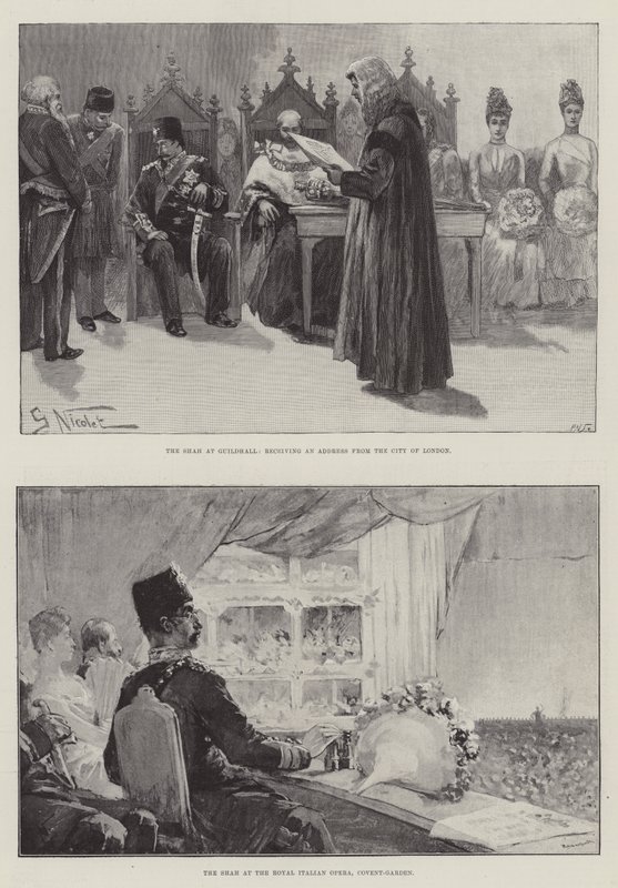 La Visita del Shah de Gabriel Nicolet