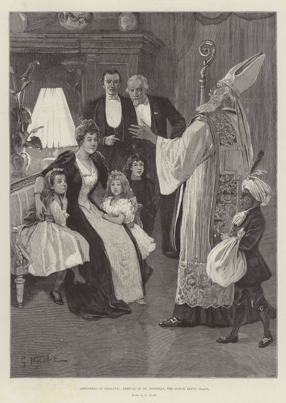 Navidad en Holanda, llegada de San Nicolás, el Santa Claus holandés de Gabriel Nicolet