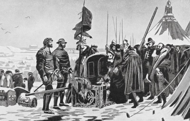 El sitio de Metz (litografía) de Gaston Melingue