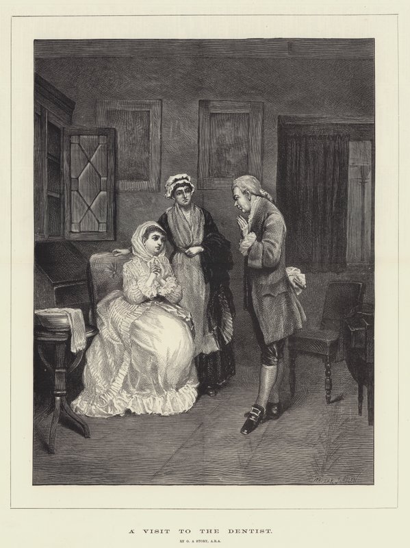 Una Visita al Dentista de George Adolphus Storey