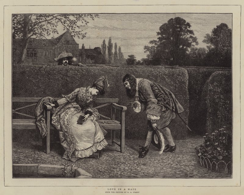 Amor en un Laberinto de George Adolphus Storey