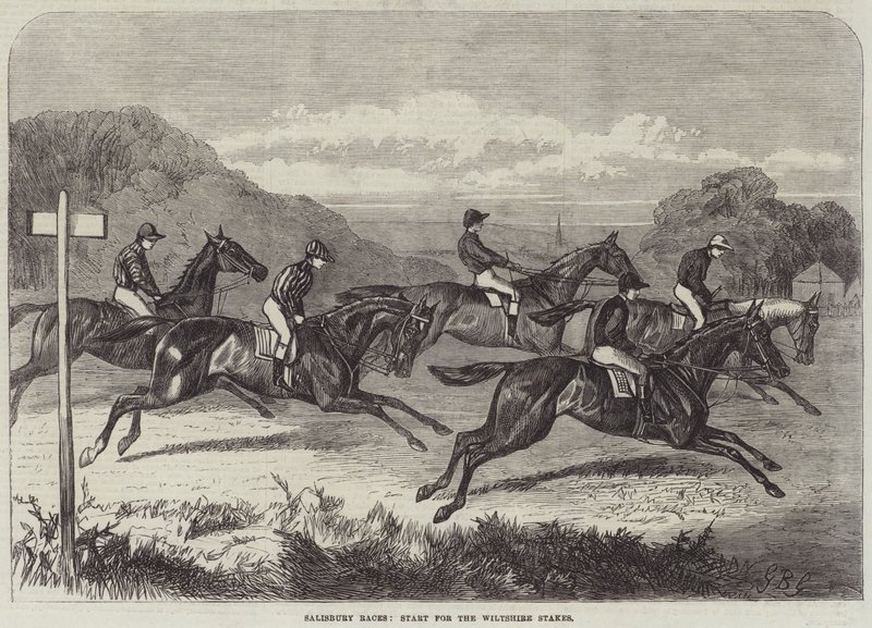 Carreras de Salisbury, Inicio de las Wiltshire Stakes de George Bouverie Goddard