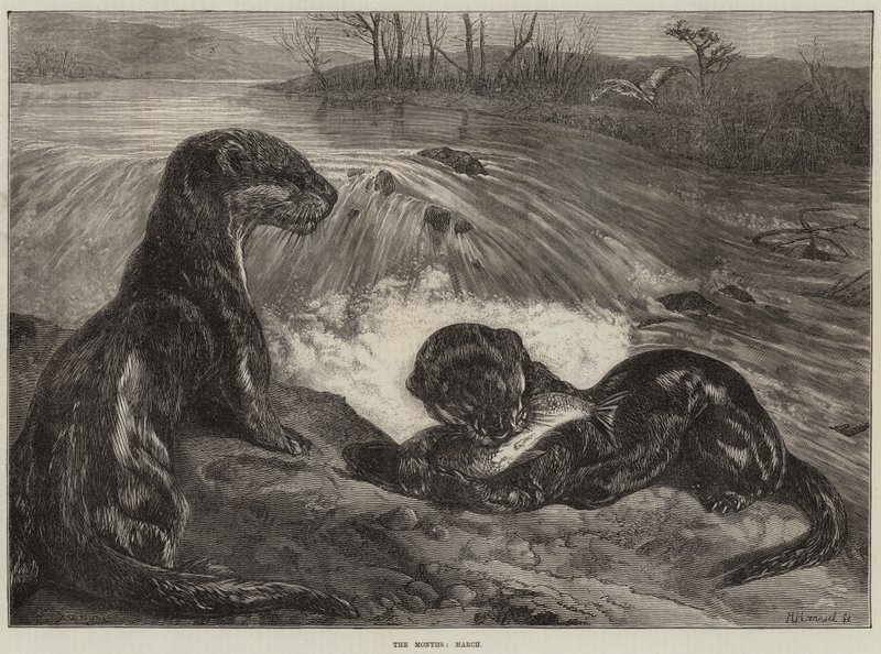 Los Meses, Marzo de George Bouverie Goddard