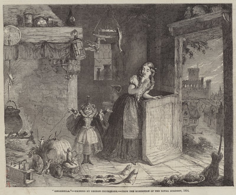 Cenicienta de George Cruikshank