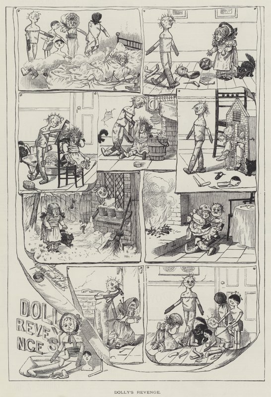 La venganza de Dolly de George Cruikshank