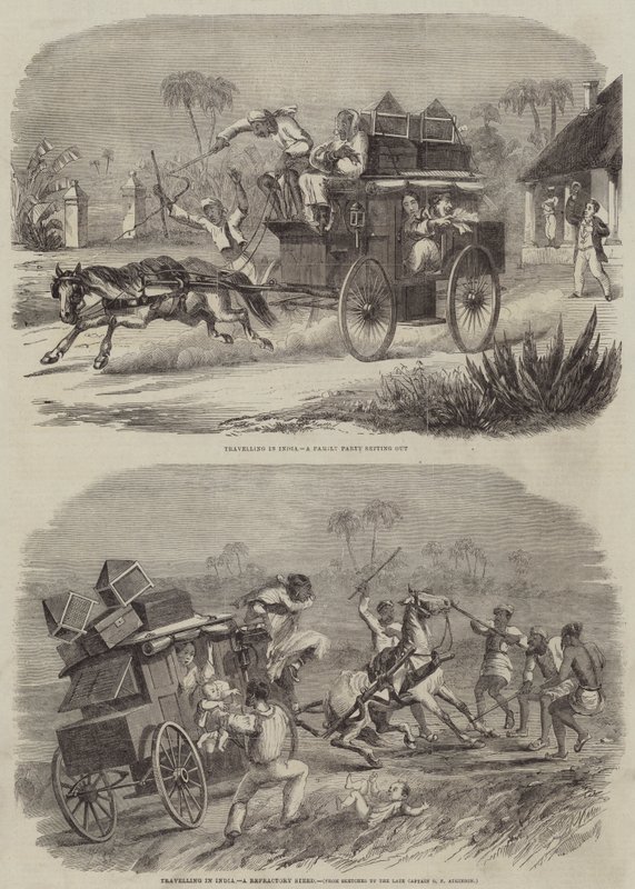 Viajar en India de George Francklin Atkinson