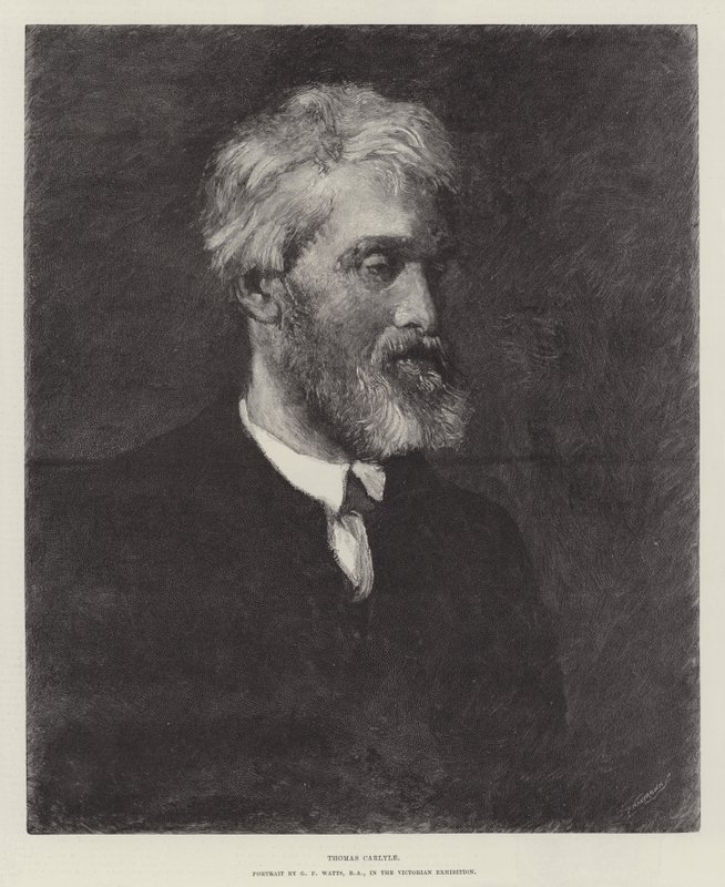 Thomas Carlyle de George Frederick Watts