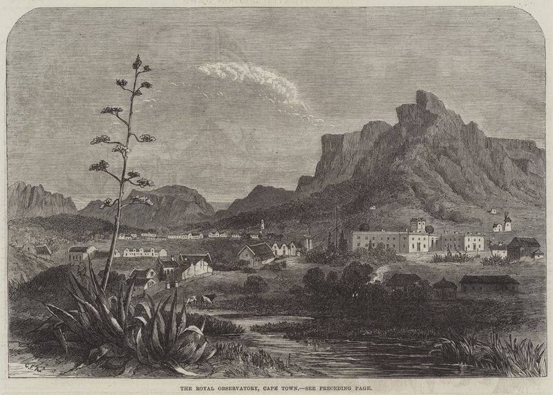 El Observatorio Real, Ciudad del Cabo de George French Angas