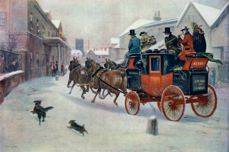 A tiempo en el León de George Goodwin Kilburne