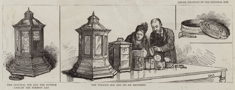 La Caja de Tabaco de Westminster de George Kingston Jones
