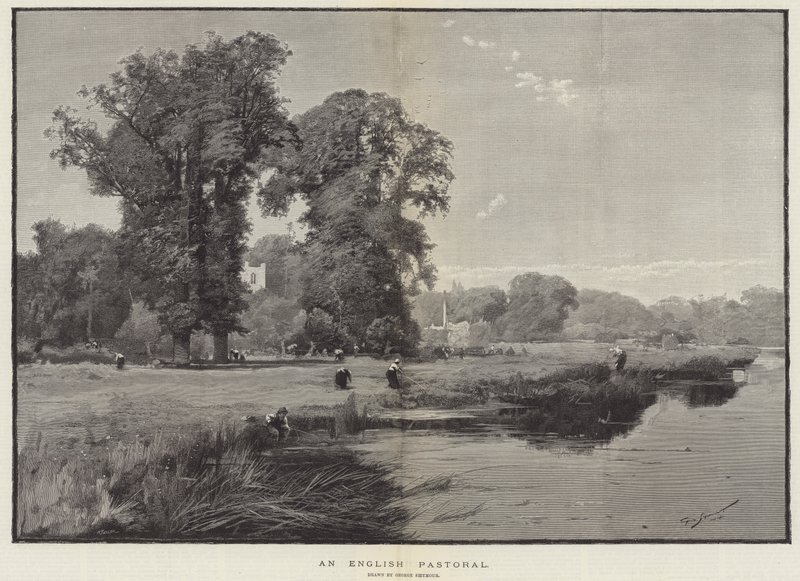 Un Pastoral Inglés de George L. Seymour