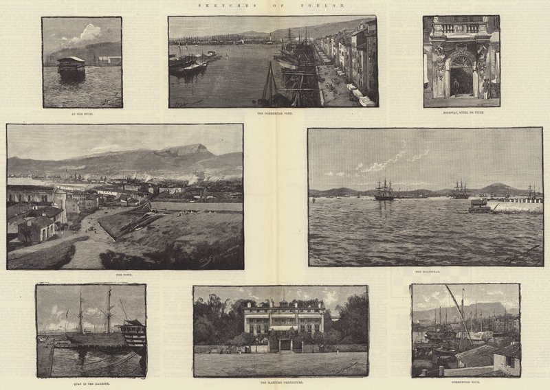 Bocetos de Toulon de George L. Seymour