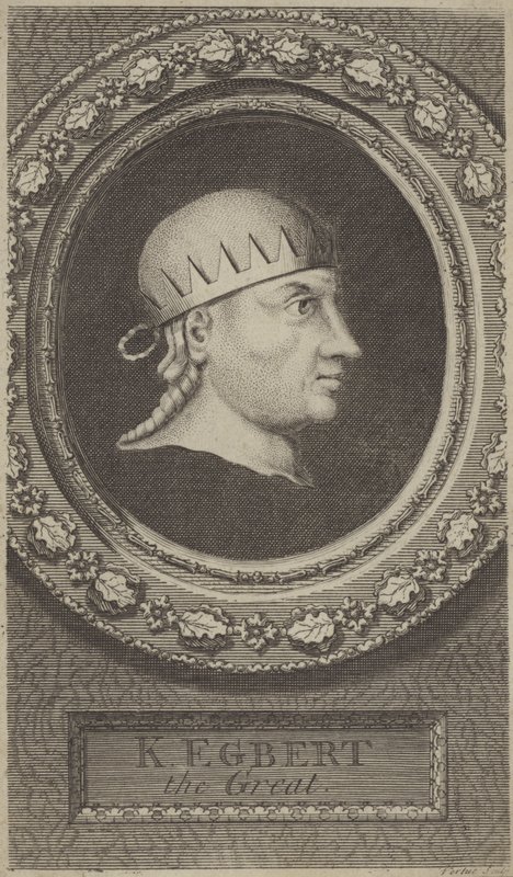 Egberto, Rey de Wessex de George Vertue