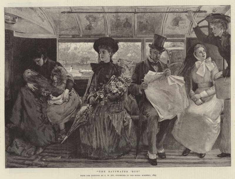 El autobús de Bayswater de George William Joy