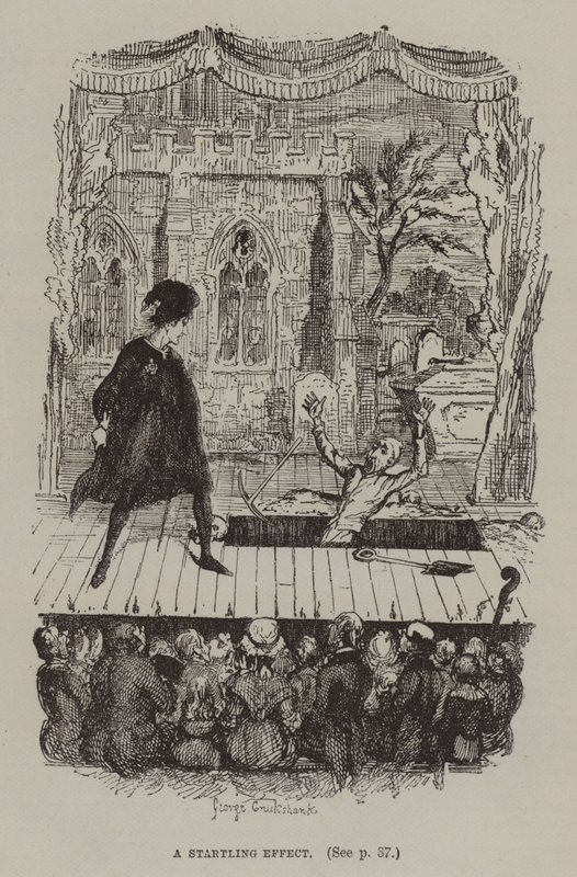 Un efecto sorprendente de George (after) Cruikshank