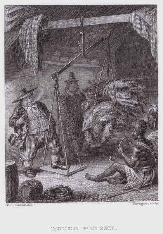 Peso holandés de George (after) Cruikshank