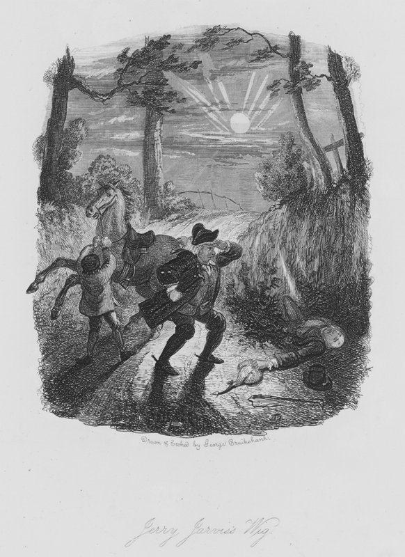 La peluca de Jerry Jarvis de George (after) Cruikshank