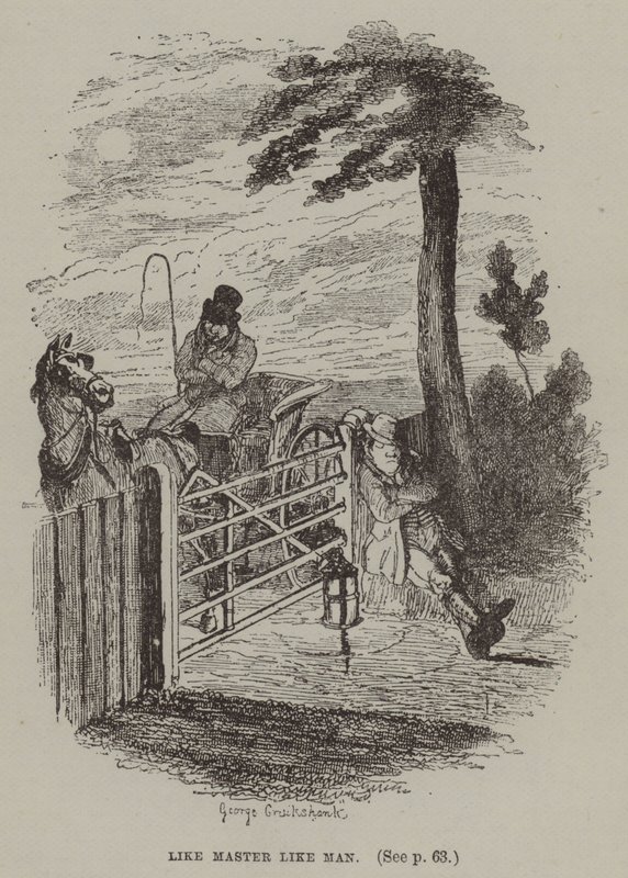 De tal palo tal astilla de George (after) Cruikshank