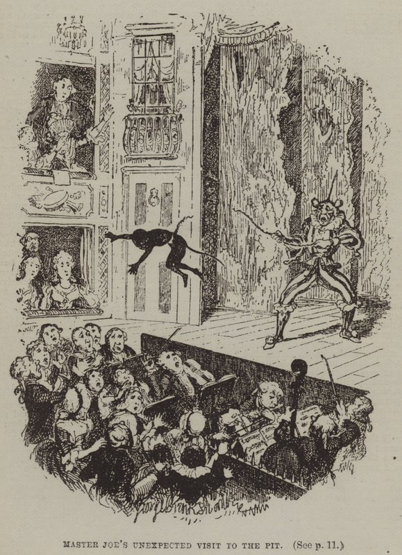 La visita inesperada del maestro Joe al pozo de George (after) Cruikshank