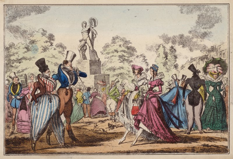 Monstruosidades de 1822 de George (after) Cruikshank