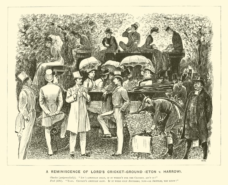 Un recuerdo del campo de cricket de Lord