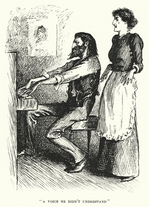 Ilustración para Trilby de George du Maurier de George (after) Du Maurier