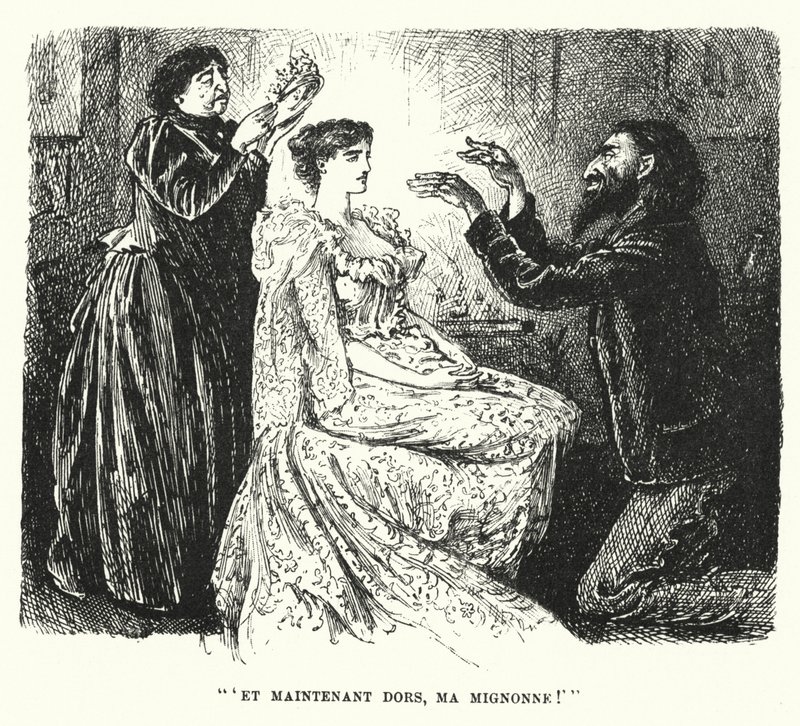 Ilustración para Trilby de George du Maurier (grabado) de George (after) Du Maurier