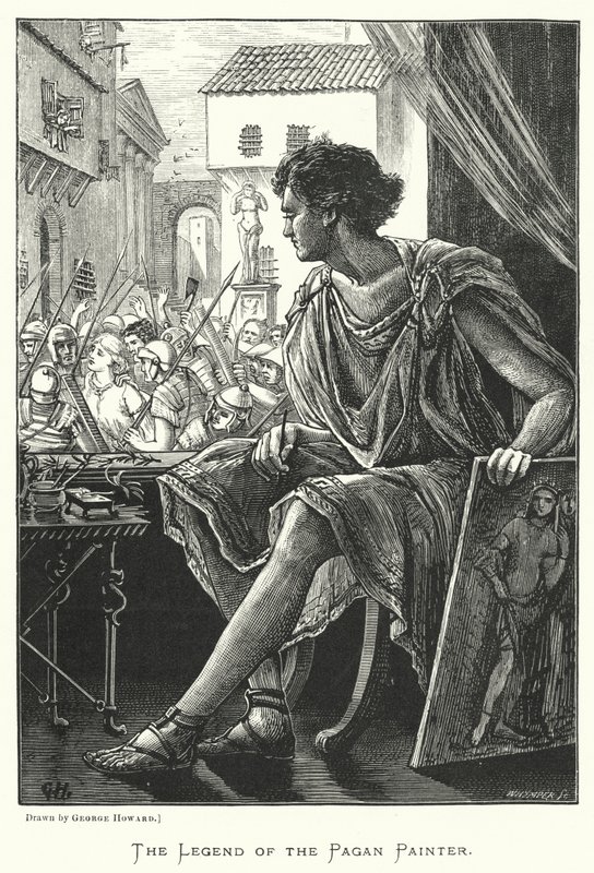 La leyenda del pintor pagano de George (after) Howard