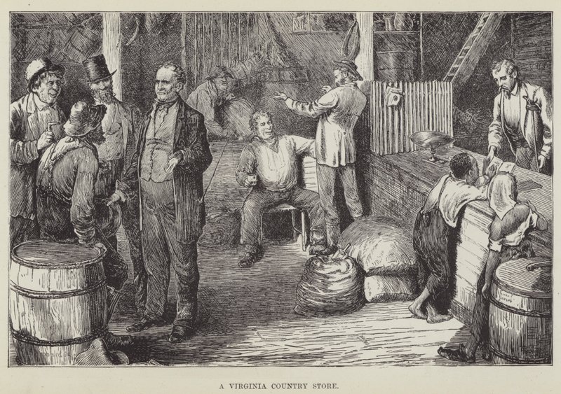 Una tienda de campo en Virginia de George Augustus Sala